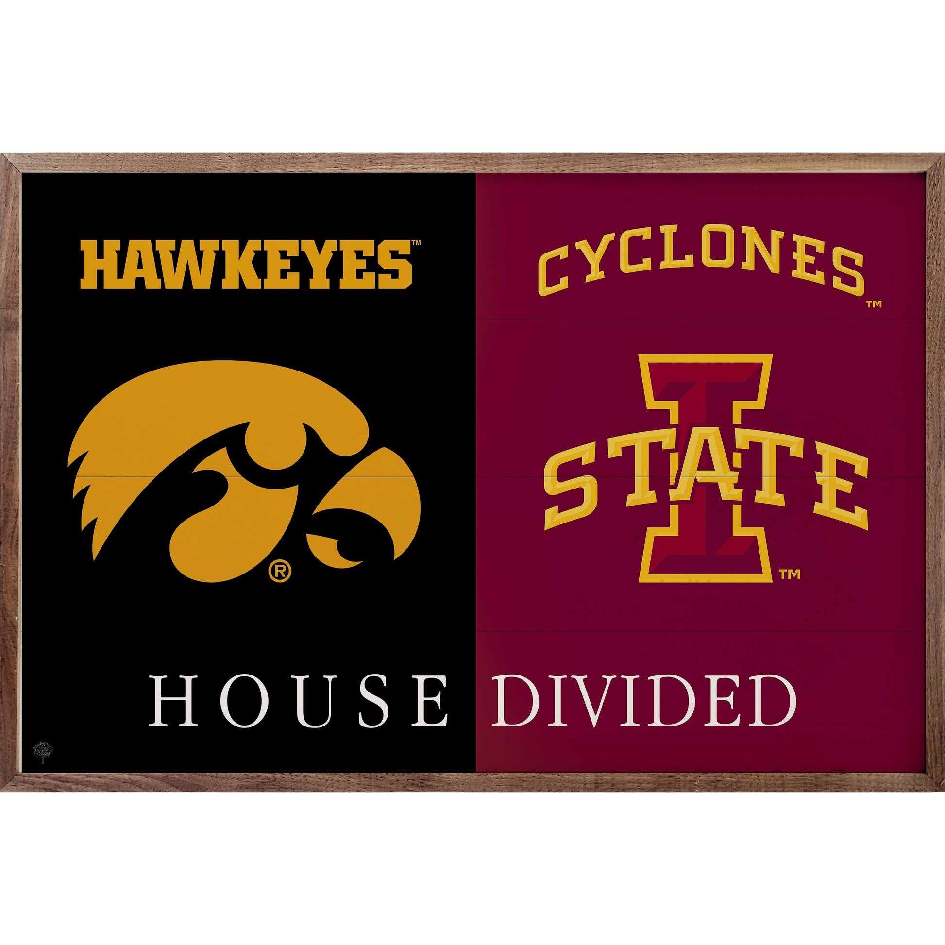 House Divided Iowa State University & University Of Iowa, Feathered Farmhouse