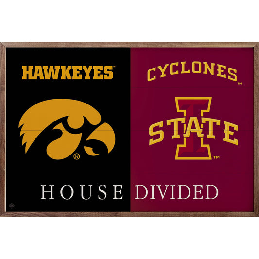 House Divided Iowa State University & University Of Iowa, Feathered Farmhouse