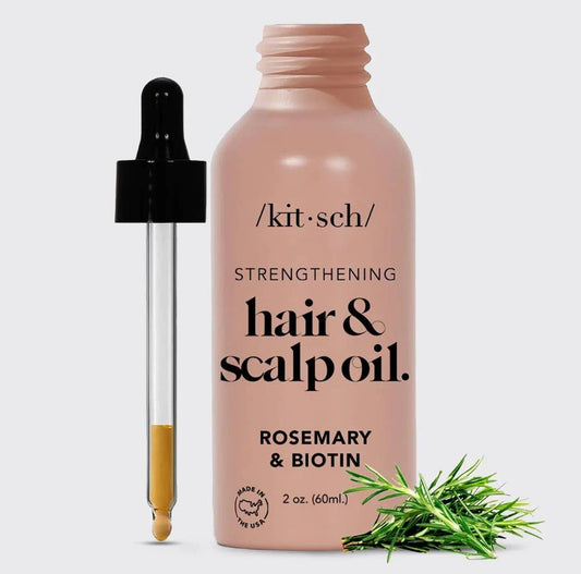 Strengthening Hair & Scalp Oil, Feathered Farmhouse
