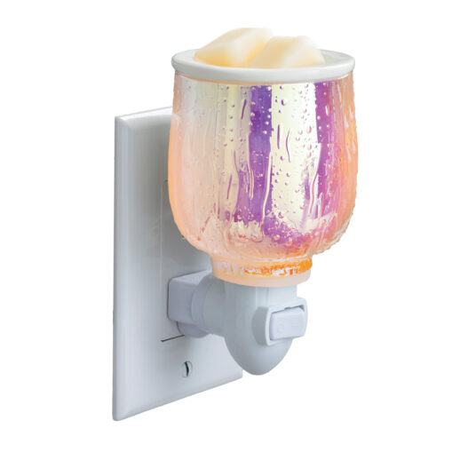 Iridescenet Glow Pluggable Warmer, Feathered Farmhouse