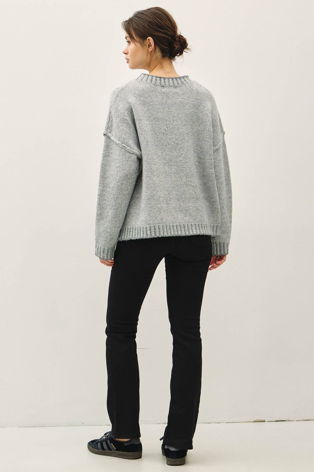 Sophia Stitched Sweater, Feathered Farmhouse