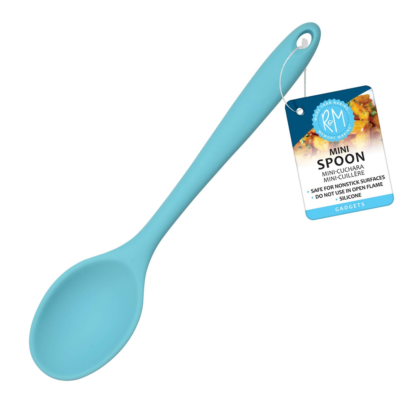 Mini Silicone Spoon, Feathered Farmhouse