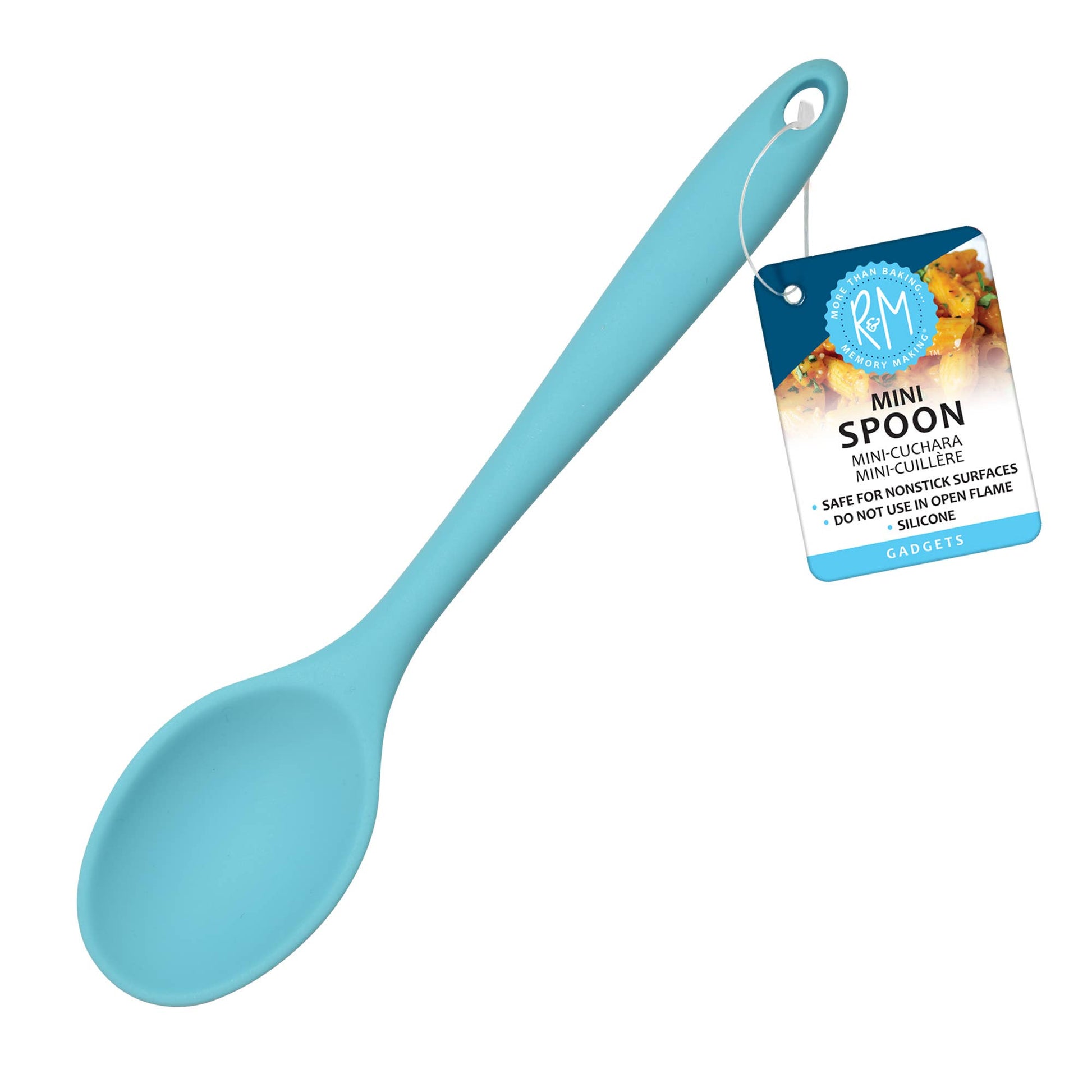 Mini Silicone Spoon, Feathered Farmhouse