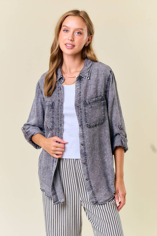 Chambary Shirt, Feathered Farmhouse