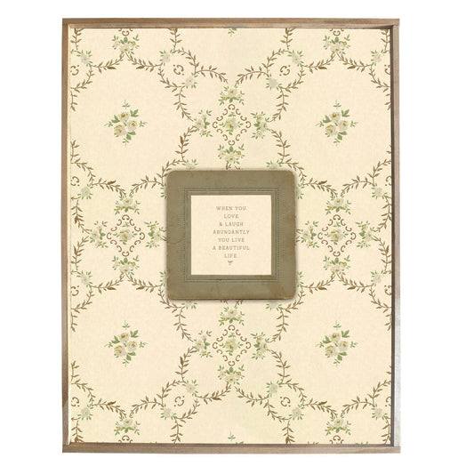 Wallpaper Print Vintage Style Print, Feathered Farmhouse
