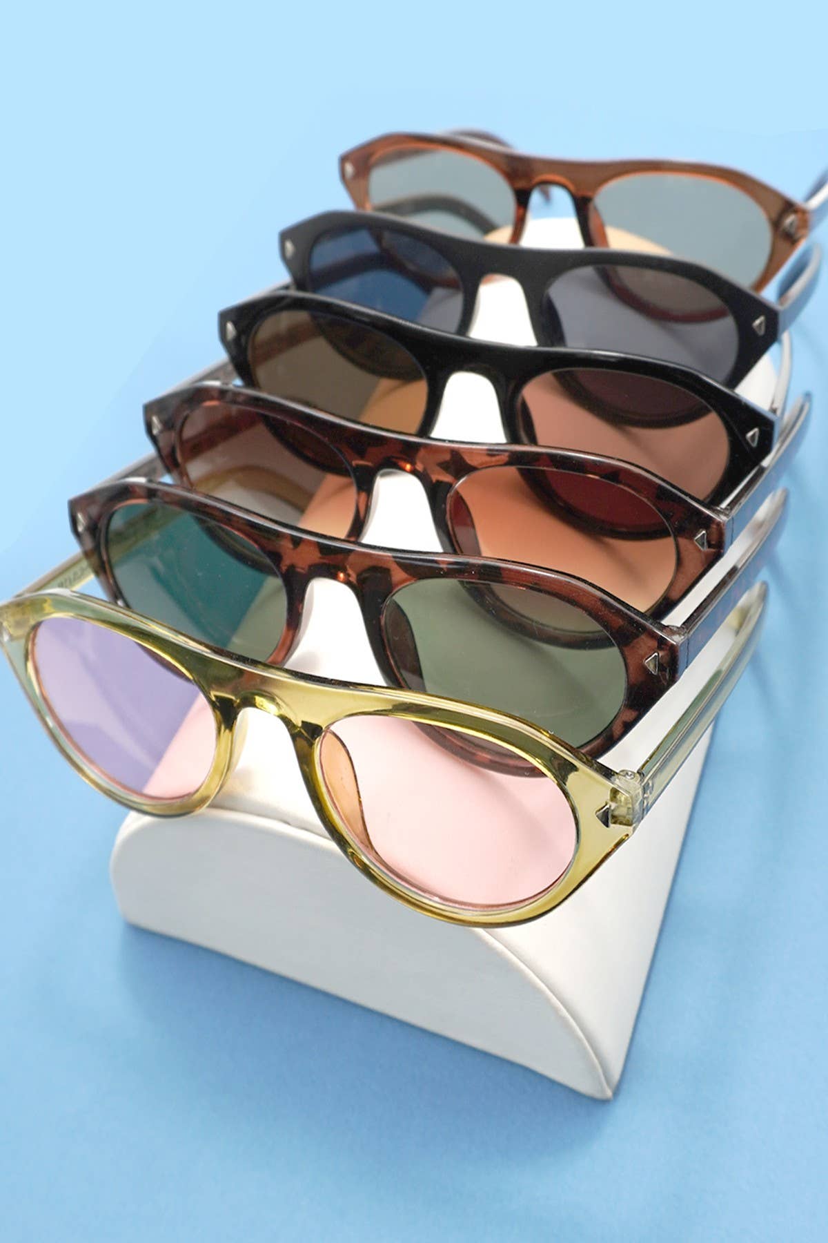 Retro Acetate Frame Sunglasses, Feathered Farmhouse