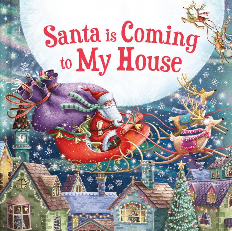 Santa Is Coming to My House, Feathered Farmhouse