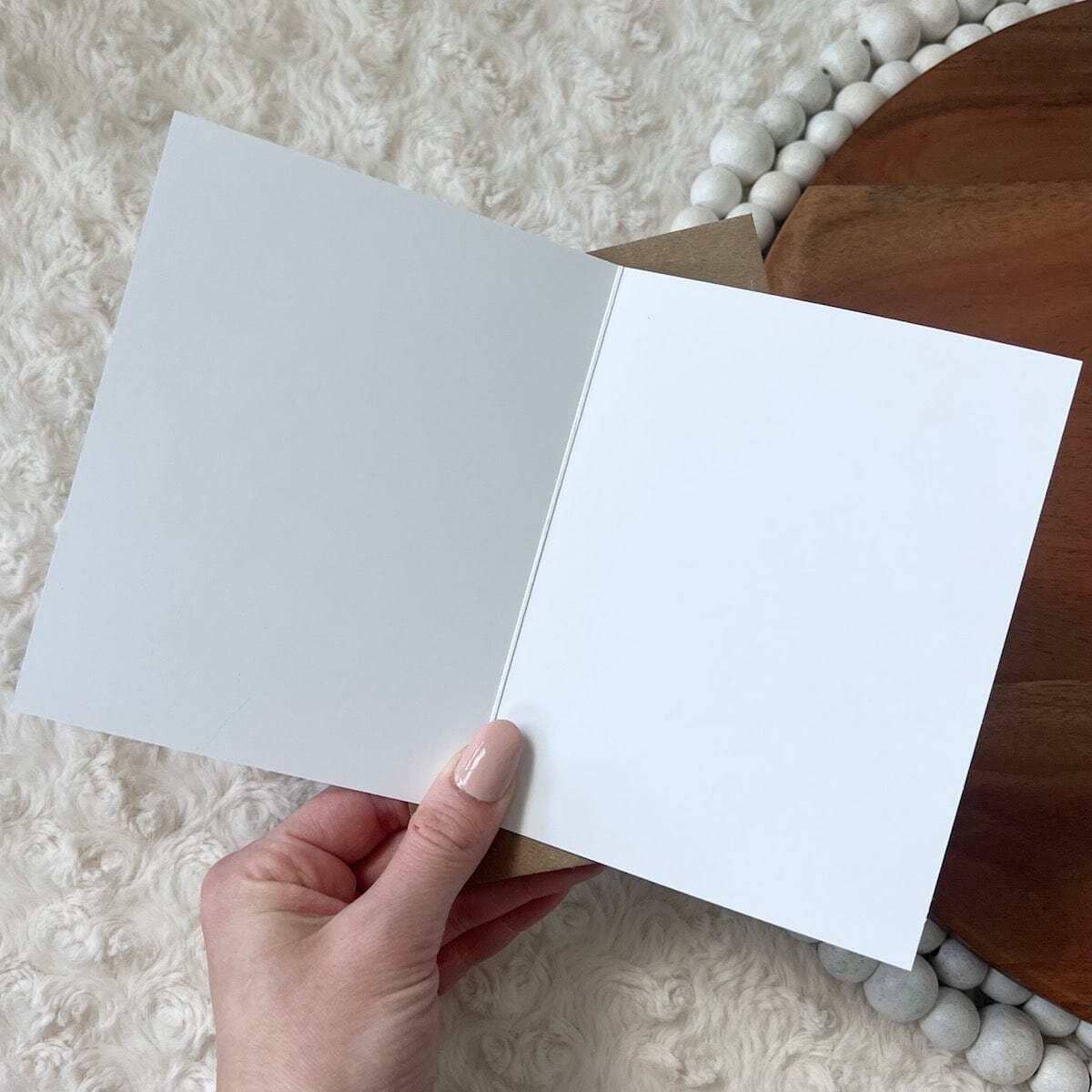 Greeting Card, Feathered Farmhouse