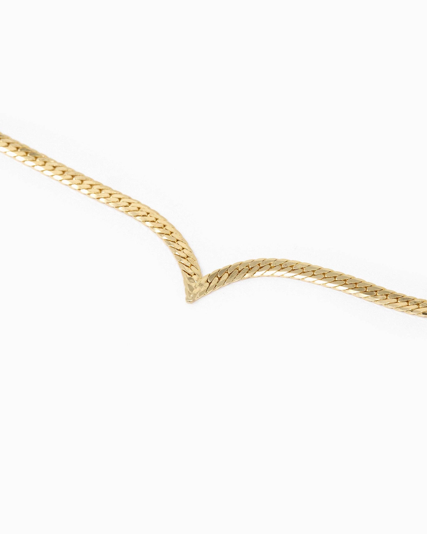 V-Shape Snake Chain Necklace