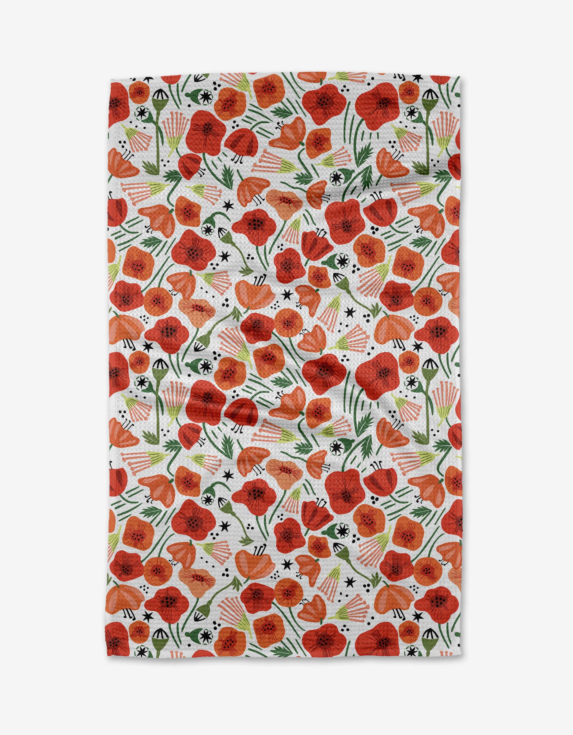 Poppy Power Tea Towel, Feathered Farmhouse