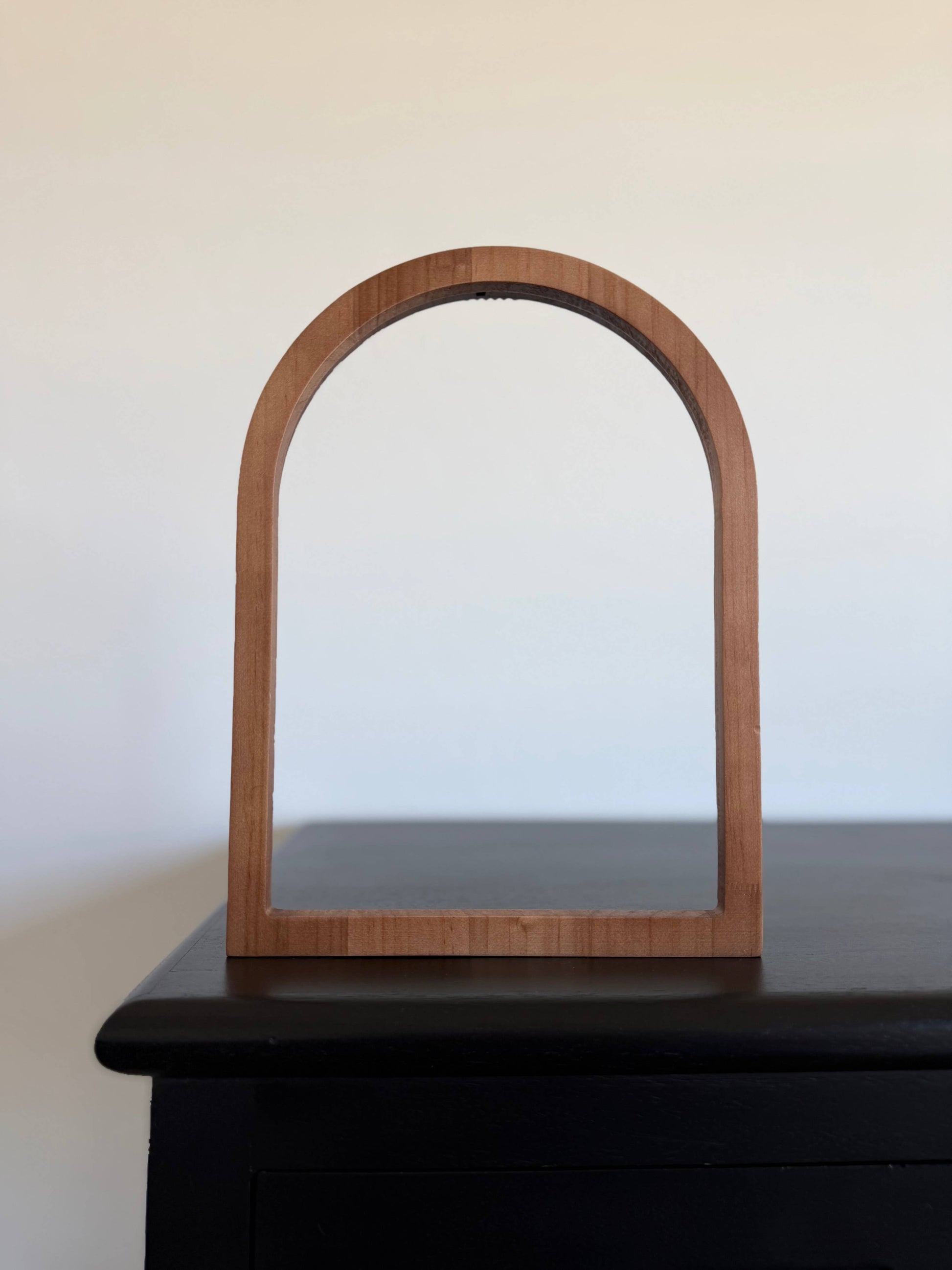 Arch Wood Frame, Feathered Farmhouse