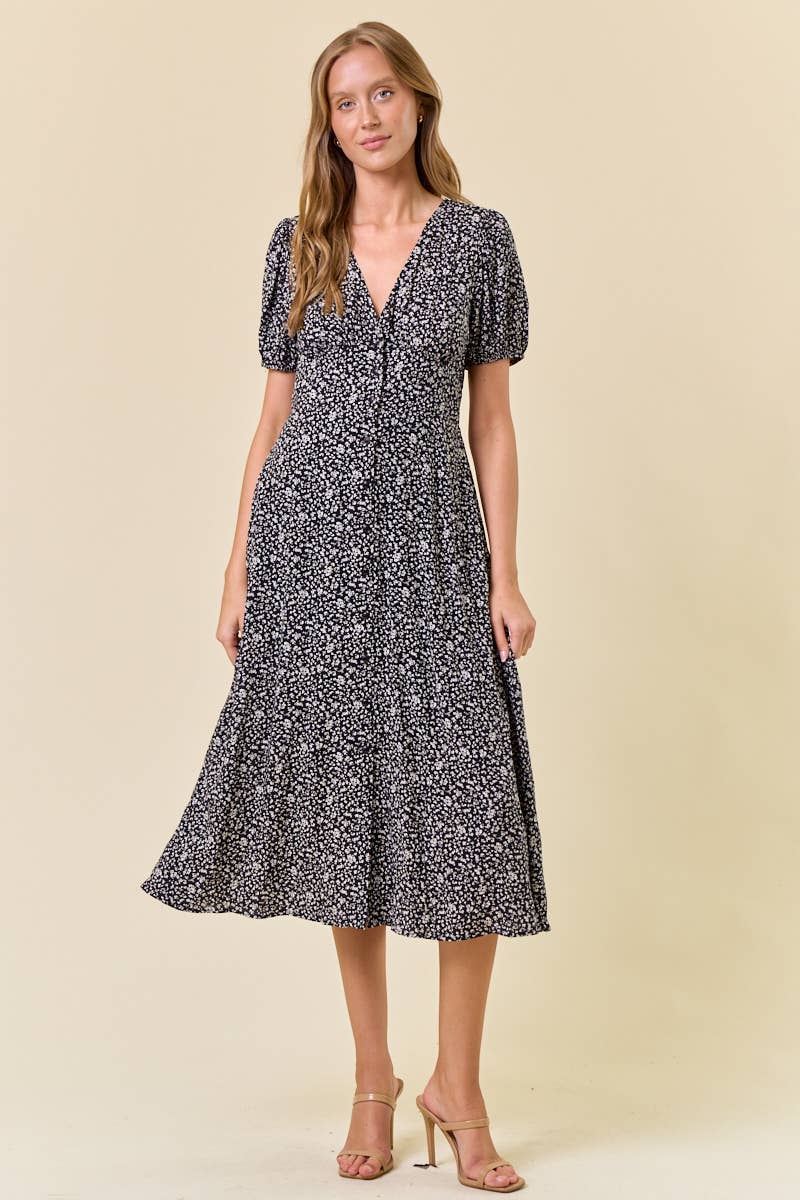 Ditsy Floral Dress