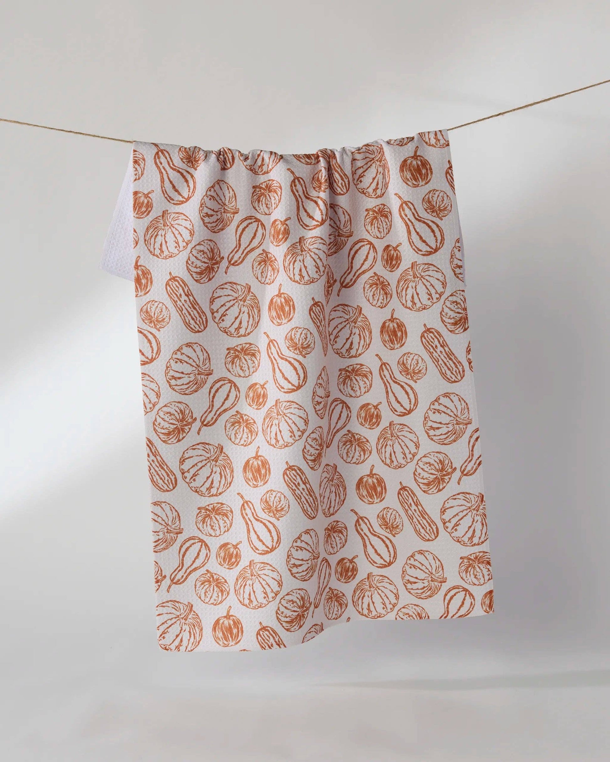 Harvest Sketch Tea Towel, Feathered Farmhouse