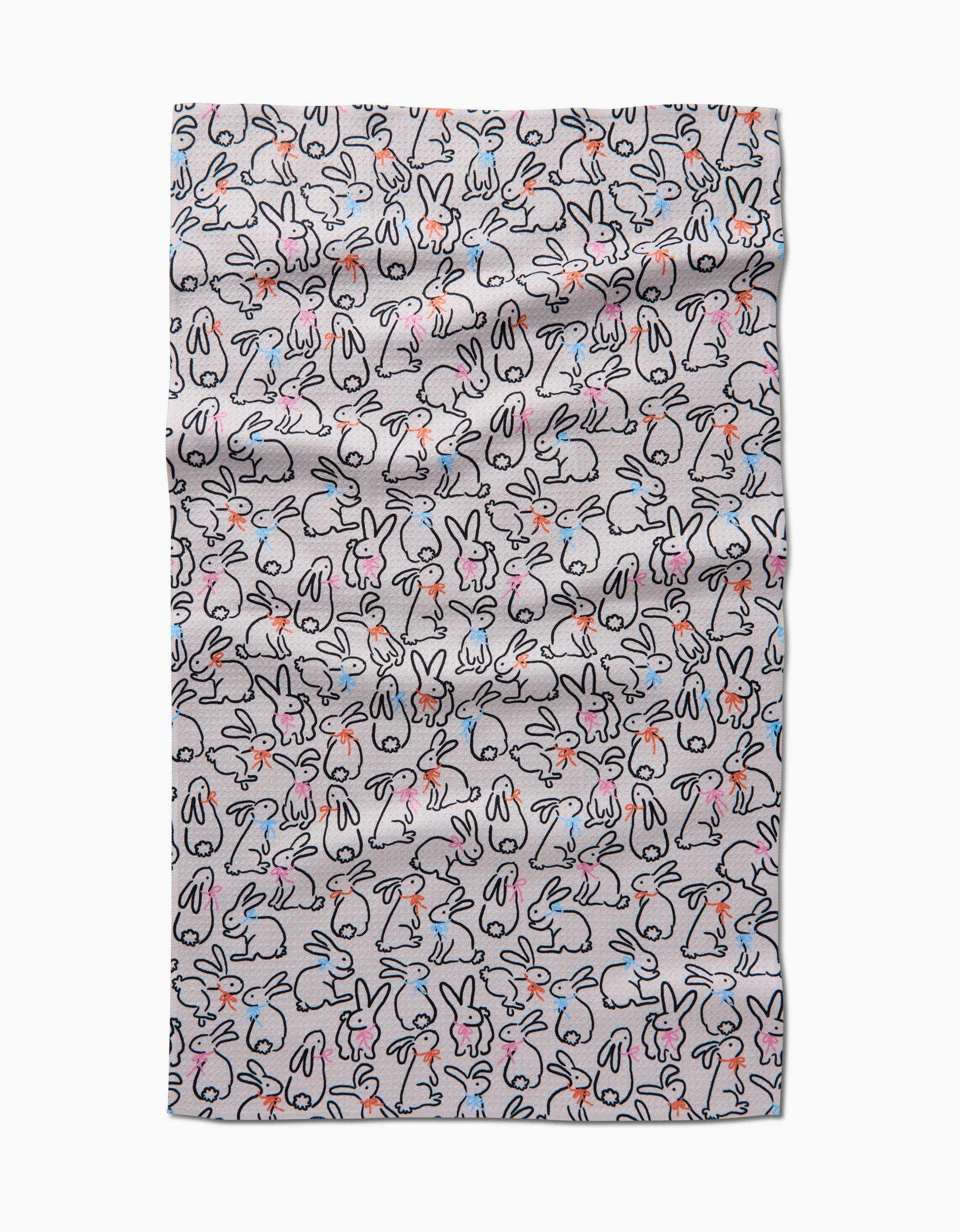 Playful Bunnies Tea Towel, Feathered Farmhouse