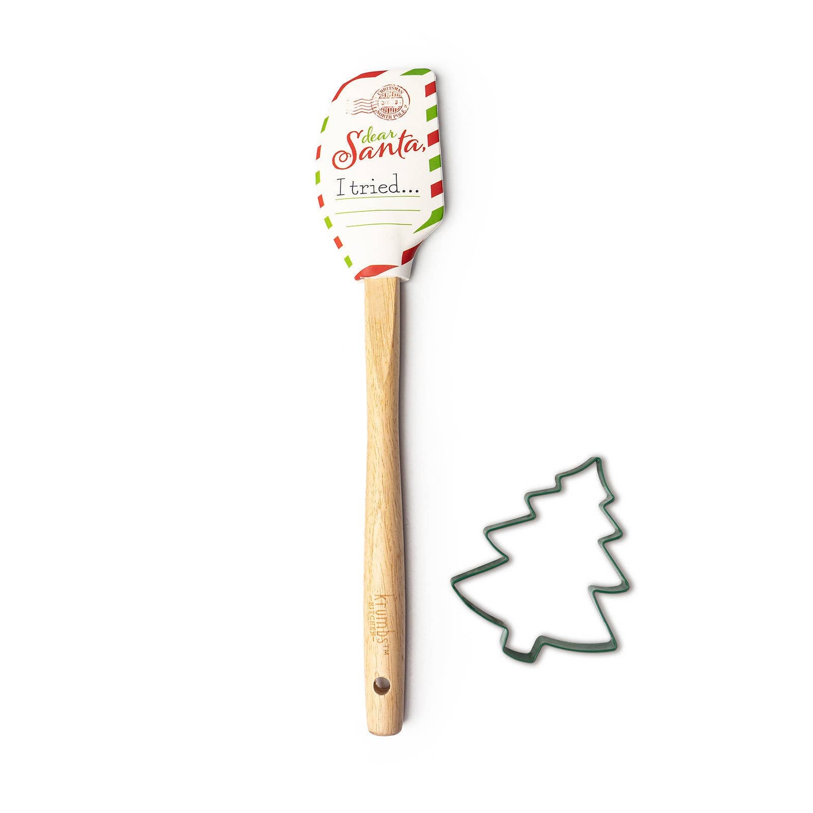 Christmas Spatula Cookie Cutter Set, Feathered Farmhouse