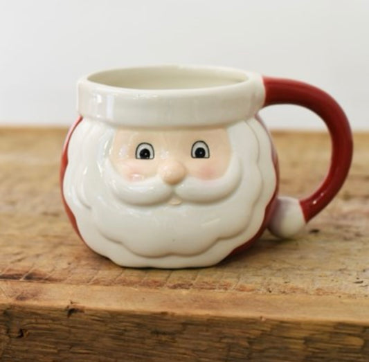 Santa Mug Candle