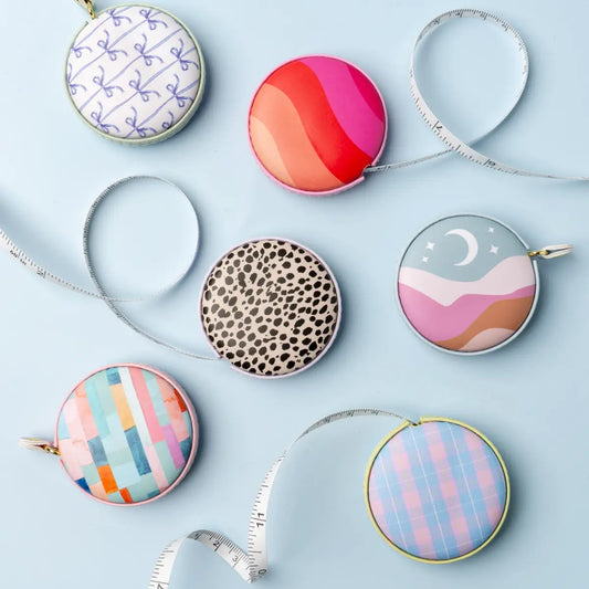 Crush Get a Hobby Mini Tape Measure, Feathered Farmhouse