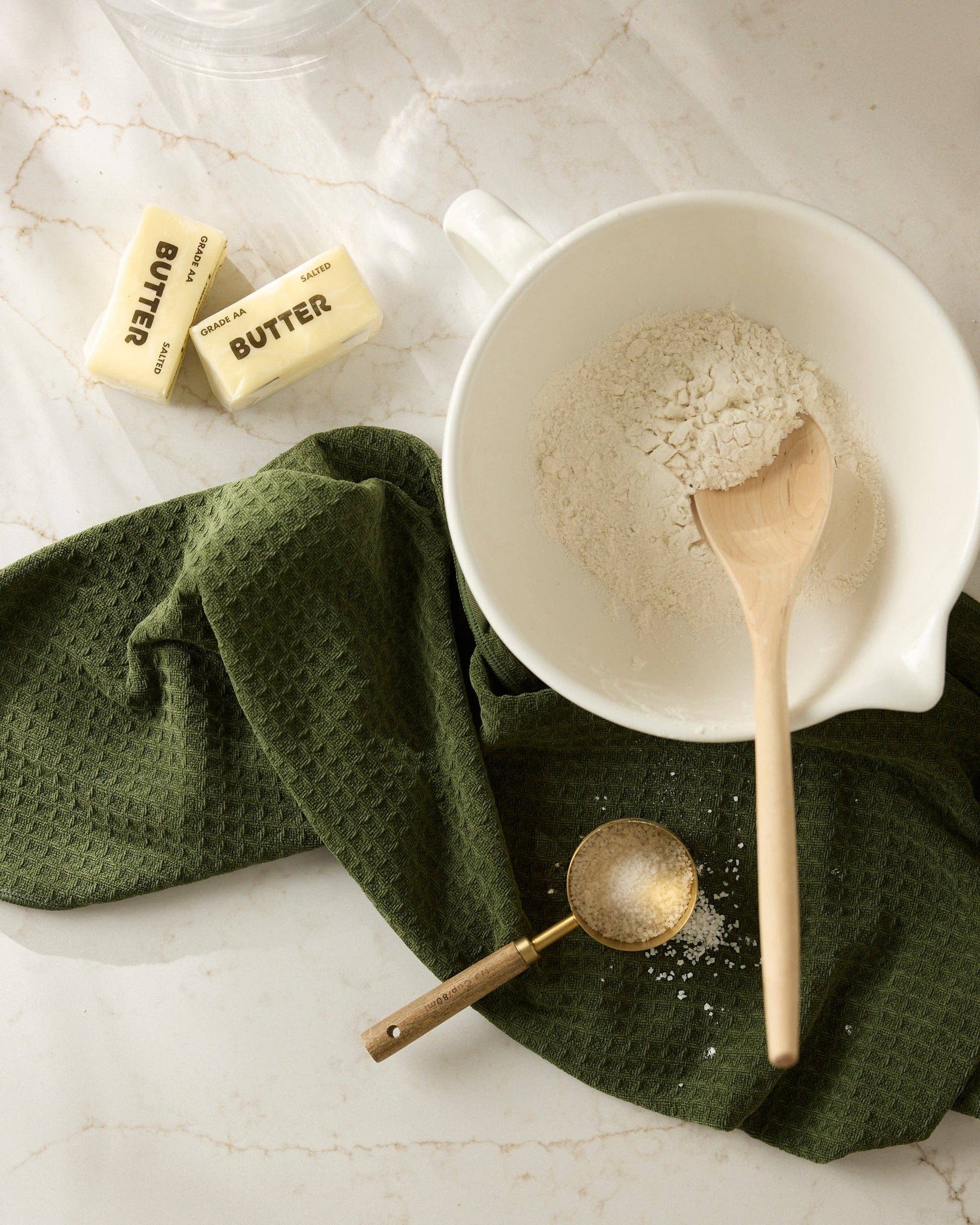 Matcha Truffle Hand Towel, Feathered Farmhouse