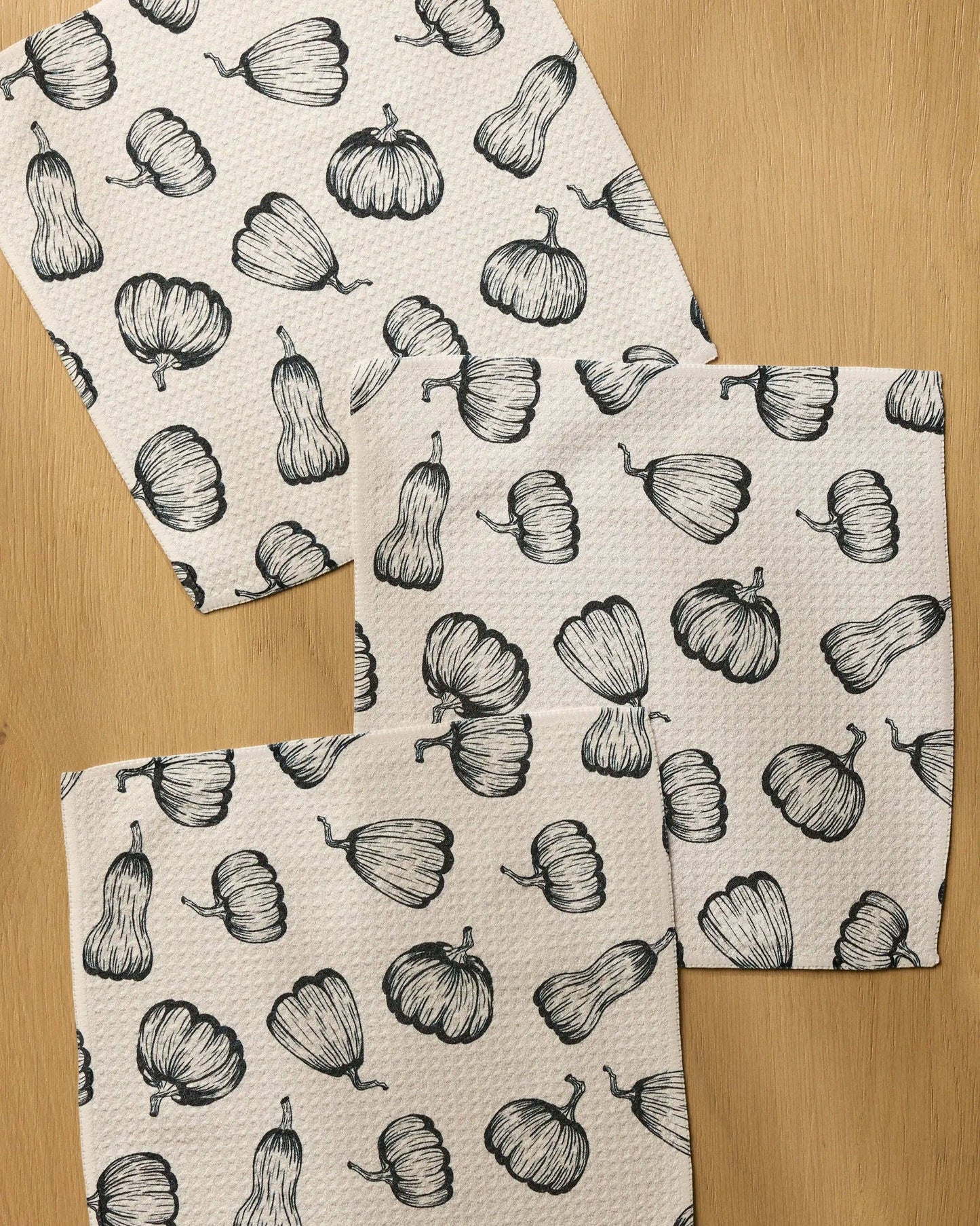 Hollow Season Dishcloth Set, Feathered Farmhouse