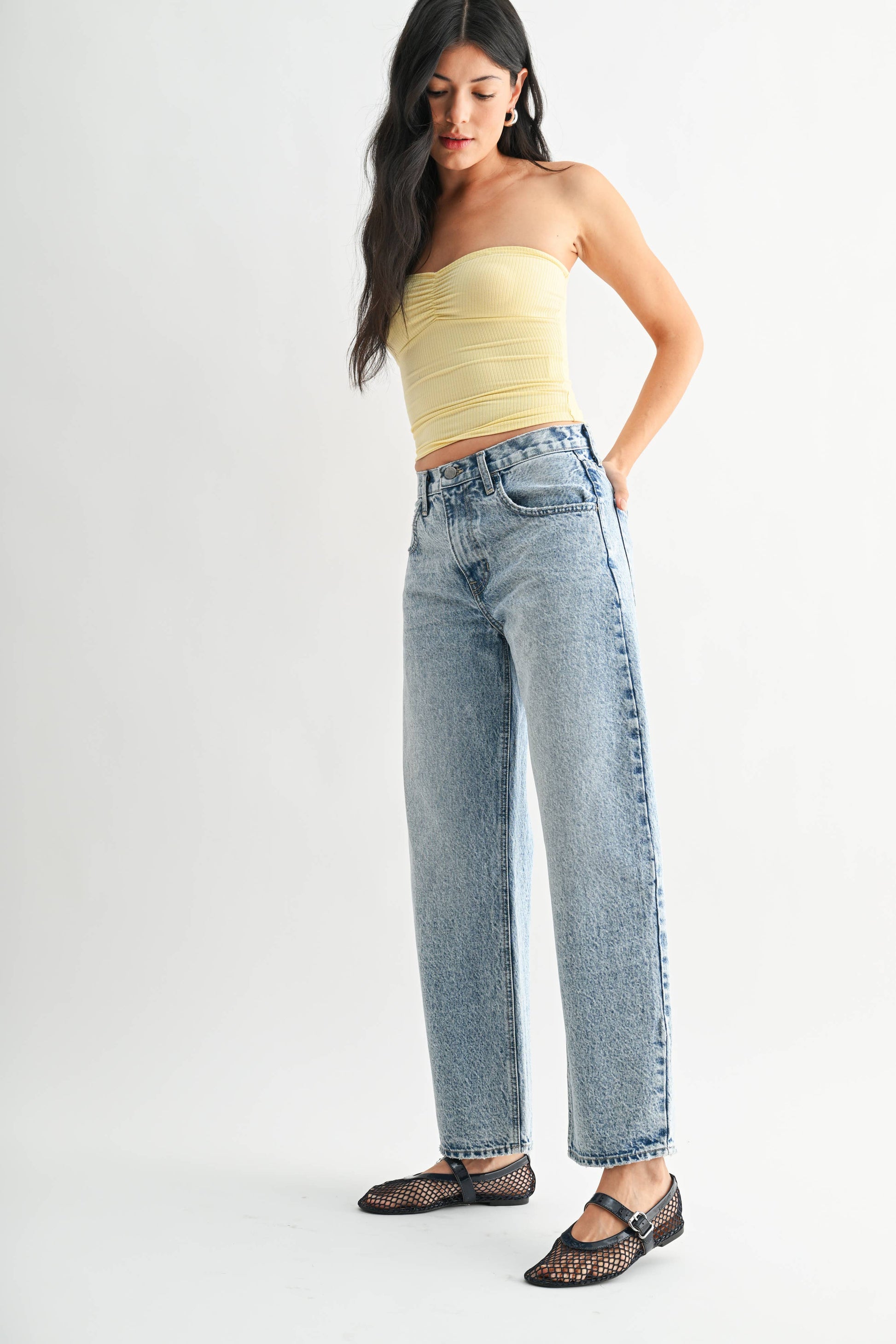 Barrel Jean, Feathered Farmhouse