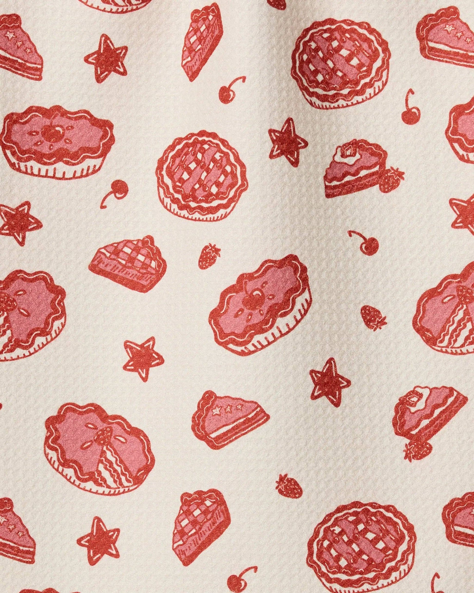 Pie-triotic Bar Towel, Feathered Farmhouse