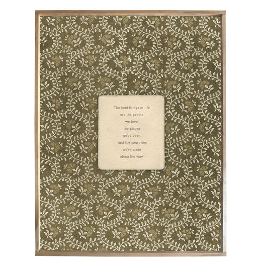 Wallpaper Print Vintage Style Print, Feathered Farmhouse