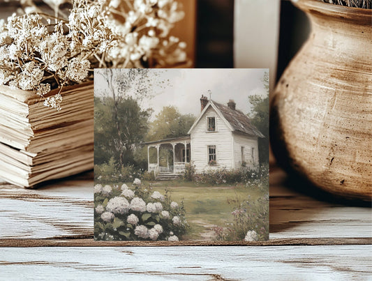 Spring Farmhouse Insert, Feathered Farmhouse