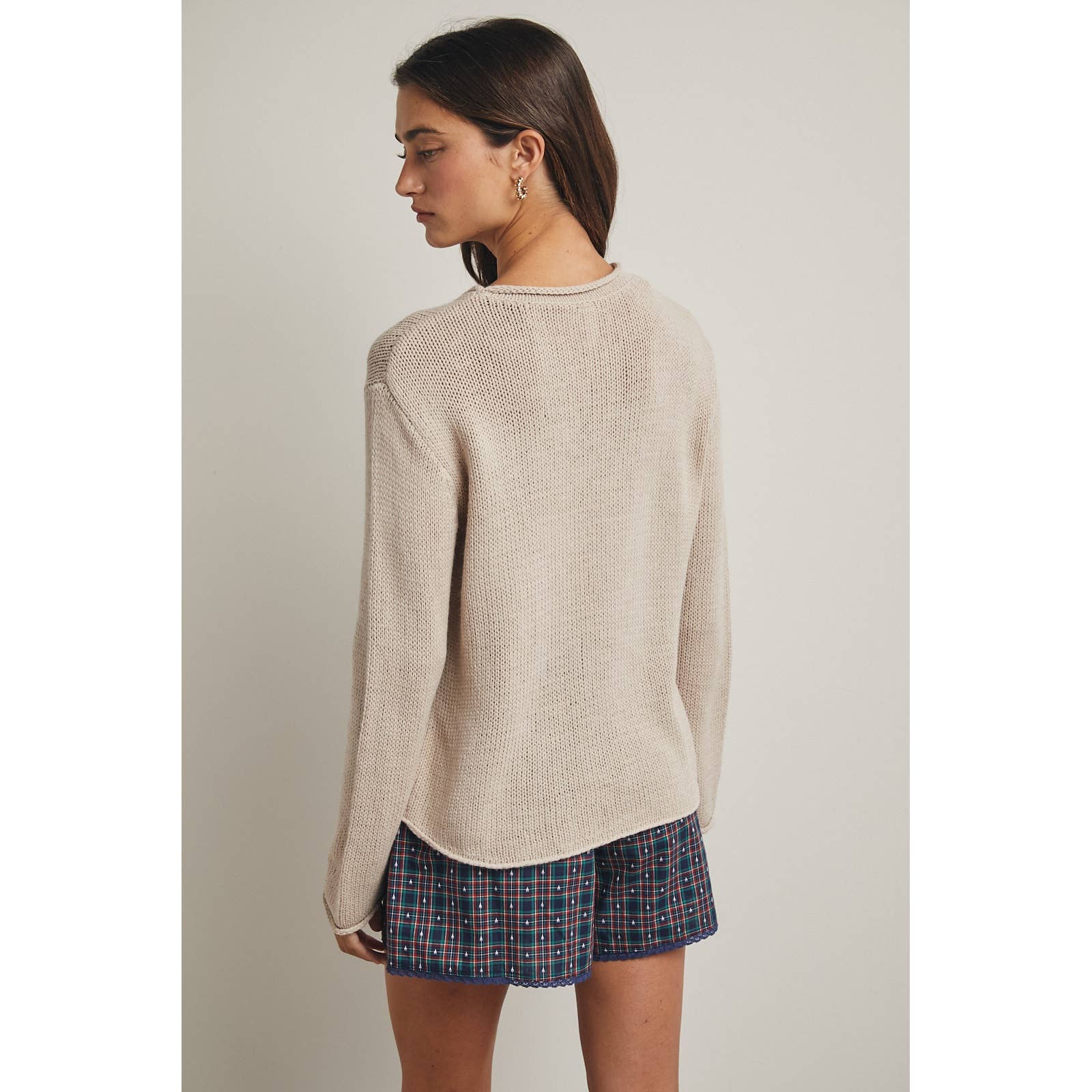 Swan Knit Sweater, Feathered Farmhouse