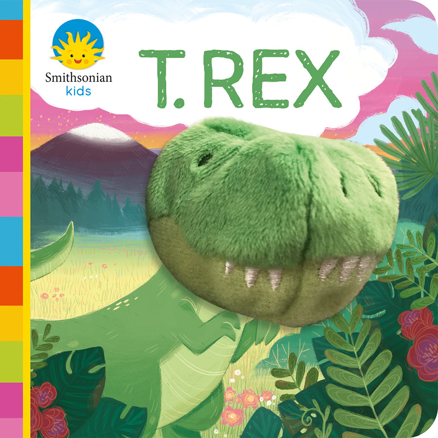 T. Rex Chunky Finger Puppet Book, Feathered Farmhouse