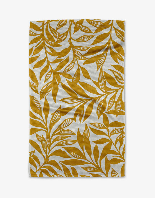 Saffron Tea Towel, Feathered Farmhouse