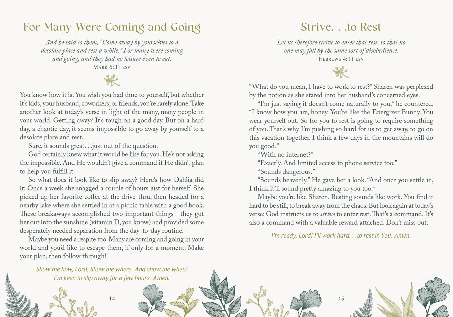 Devotions to Quiet Your Soul, Feathered Farmhouse