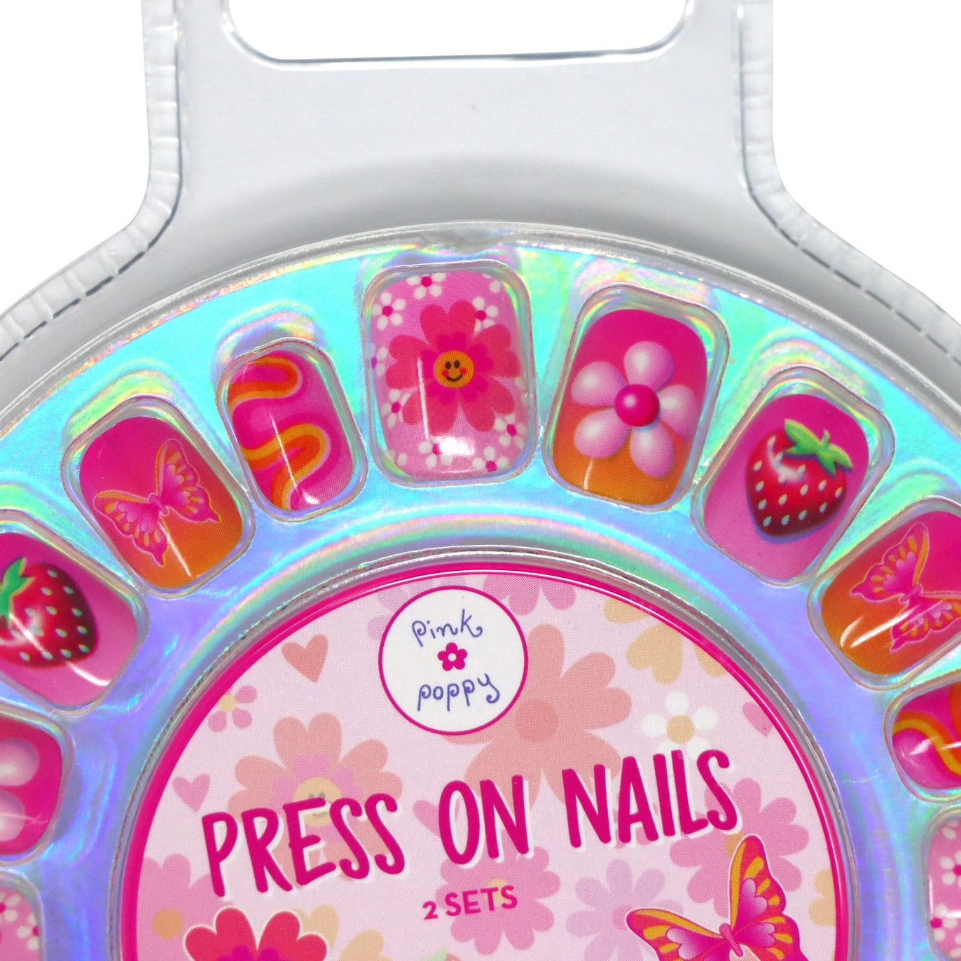 Vibrant Vacation Press On Nails, Feathered Farmhouse