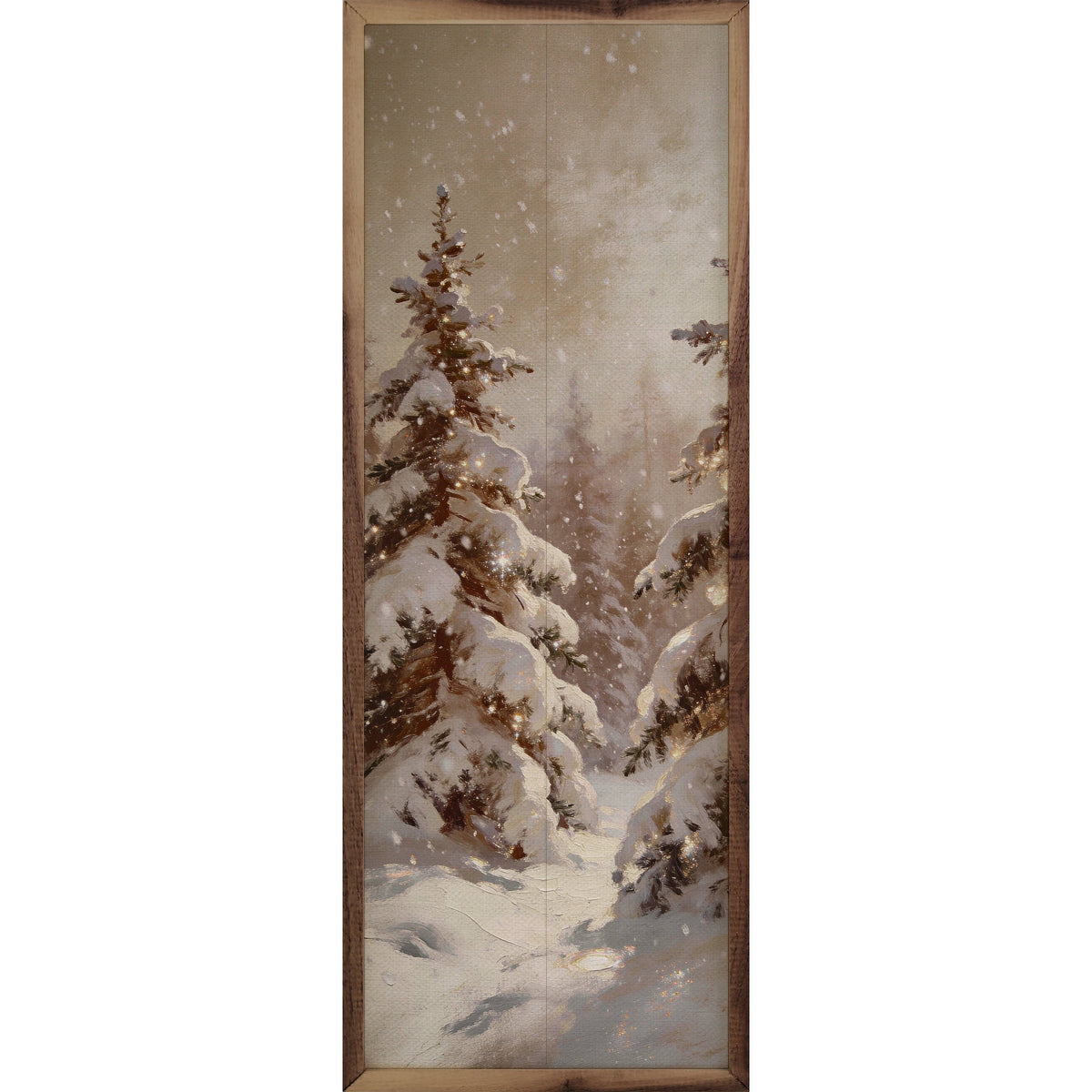 Pine Hollow Snowy Pines, Feathered Farmhouse