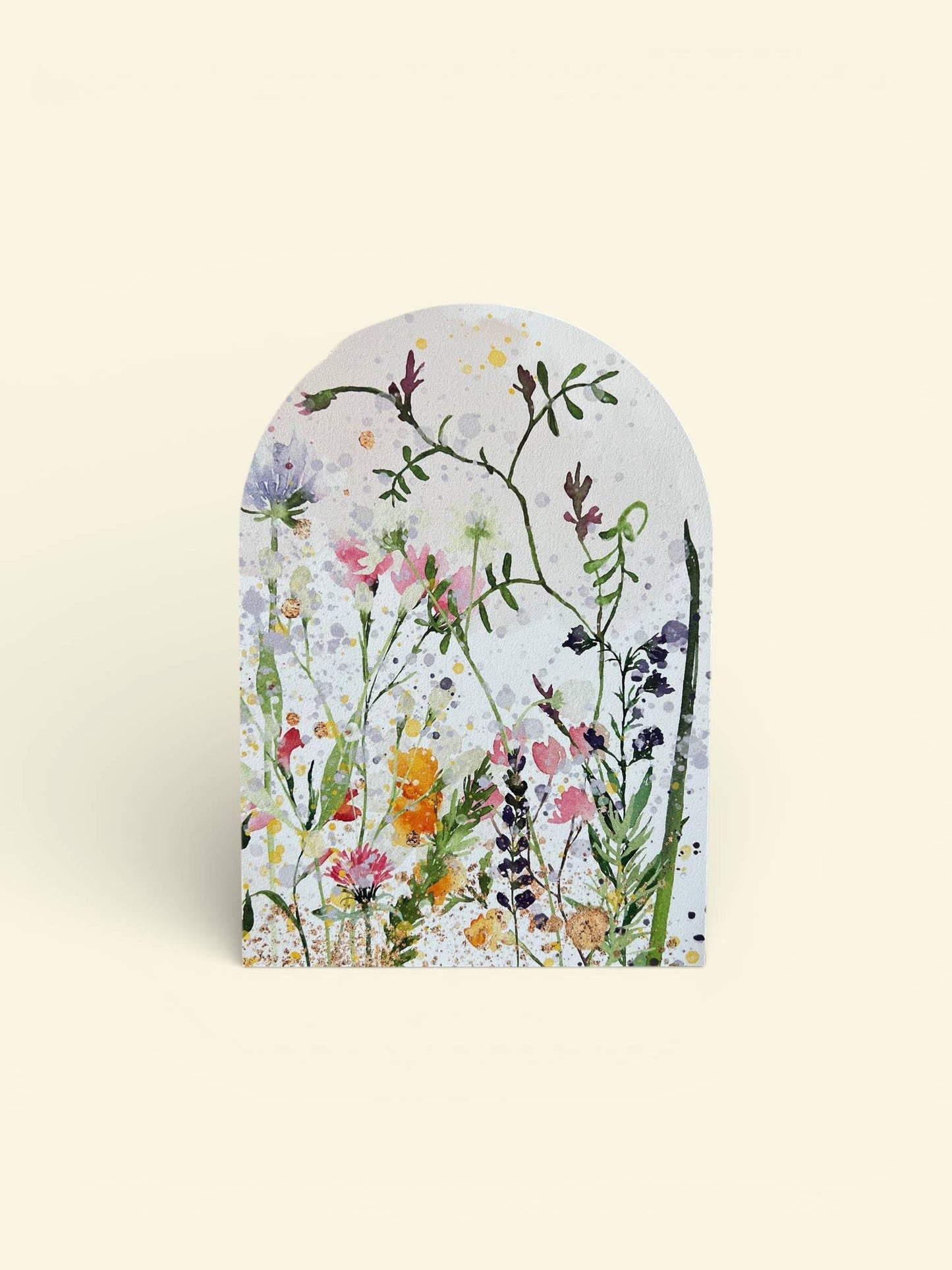Floral Watercolor Arch, Feathered Farmhouse