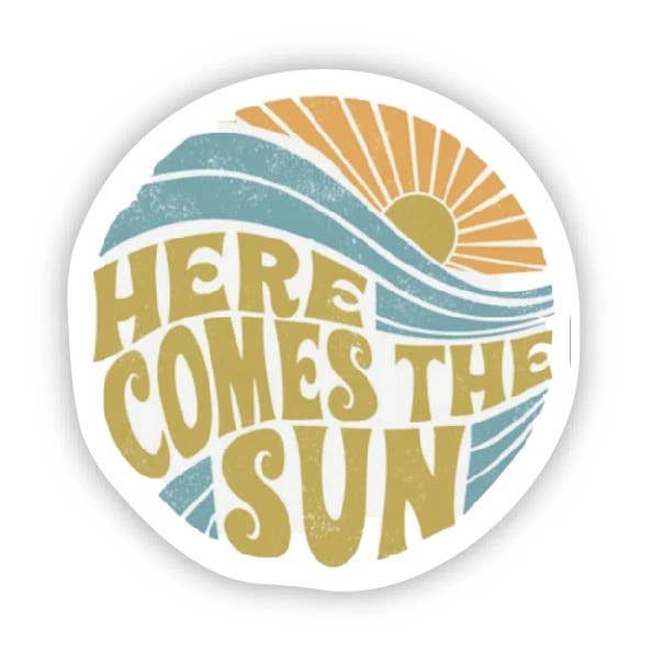 Here Comes The Sun Sticker, The Feathered Farmhouse