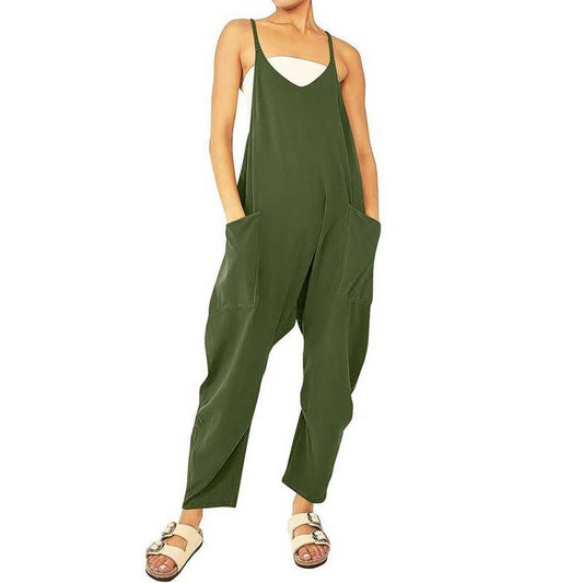 Long Jumpsuit Overalls