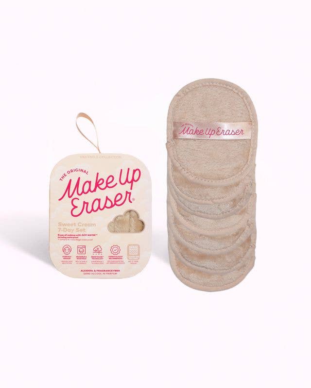 Sweet Cream MakeUp Eraser Set, Feathered Farmhouse