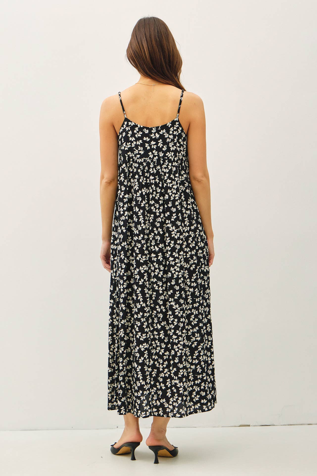 Floral Maxi Dress, Feathered Farmhouse