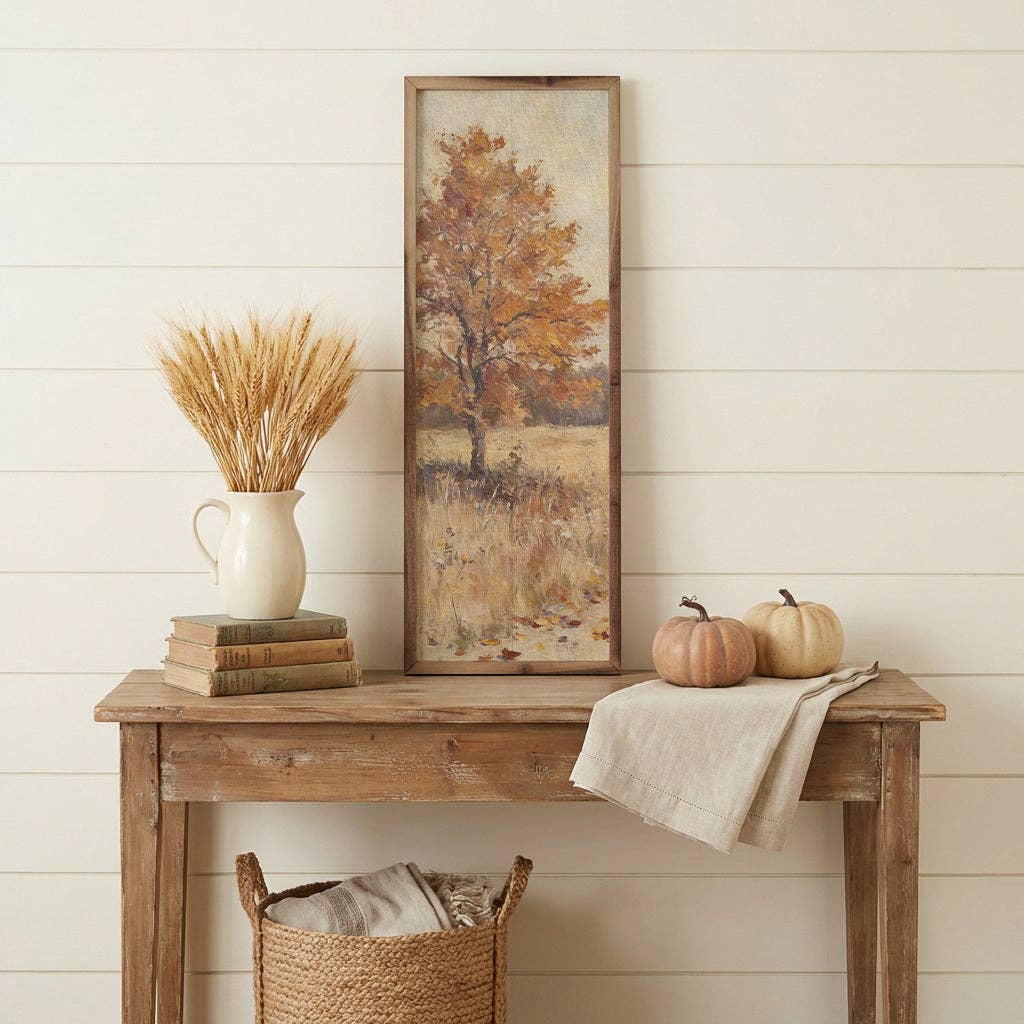 October Field Tree, Feathered Farmhouse