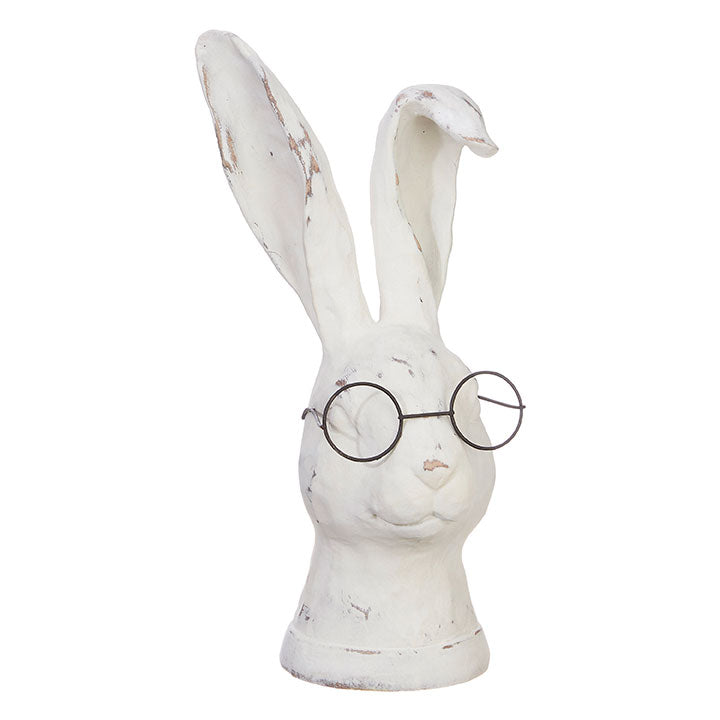 Rabbit with Glasses, Feathered Farmhouse