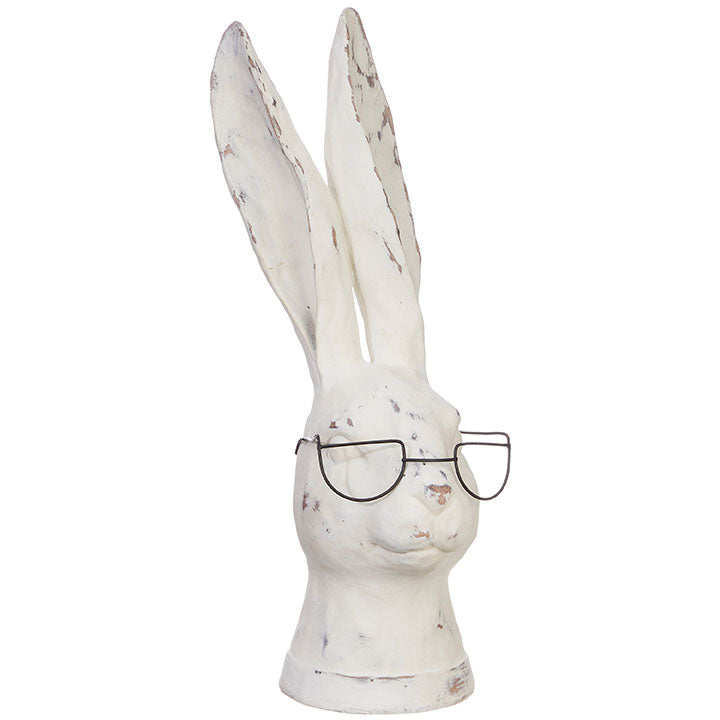 Rabbit with Glasses, Feathered Farmhouse