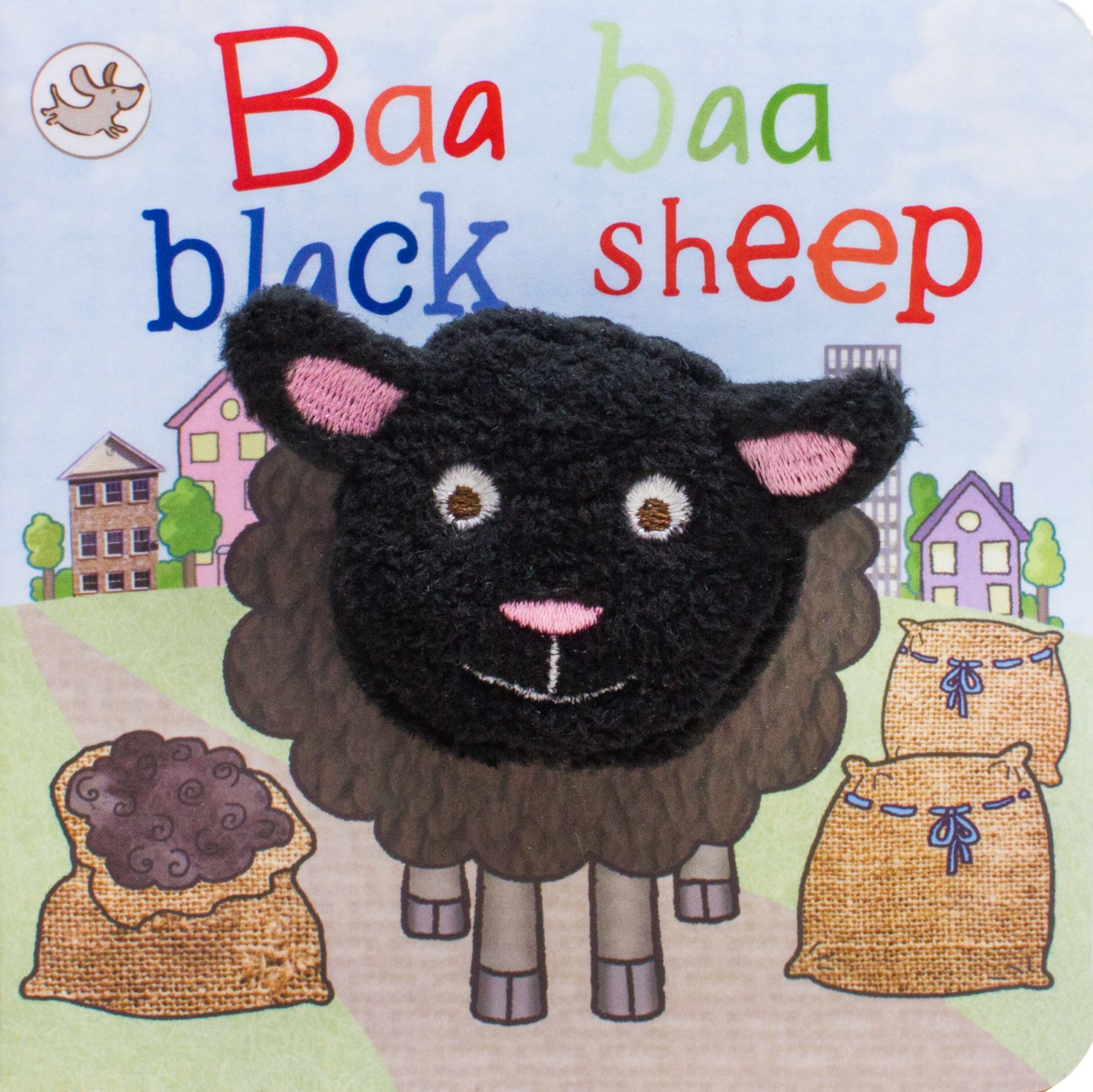 Baa Baa Black Sheep Finger Puppet Book, Feathered Farmhouse