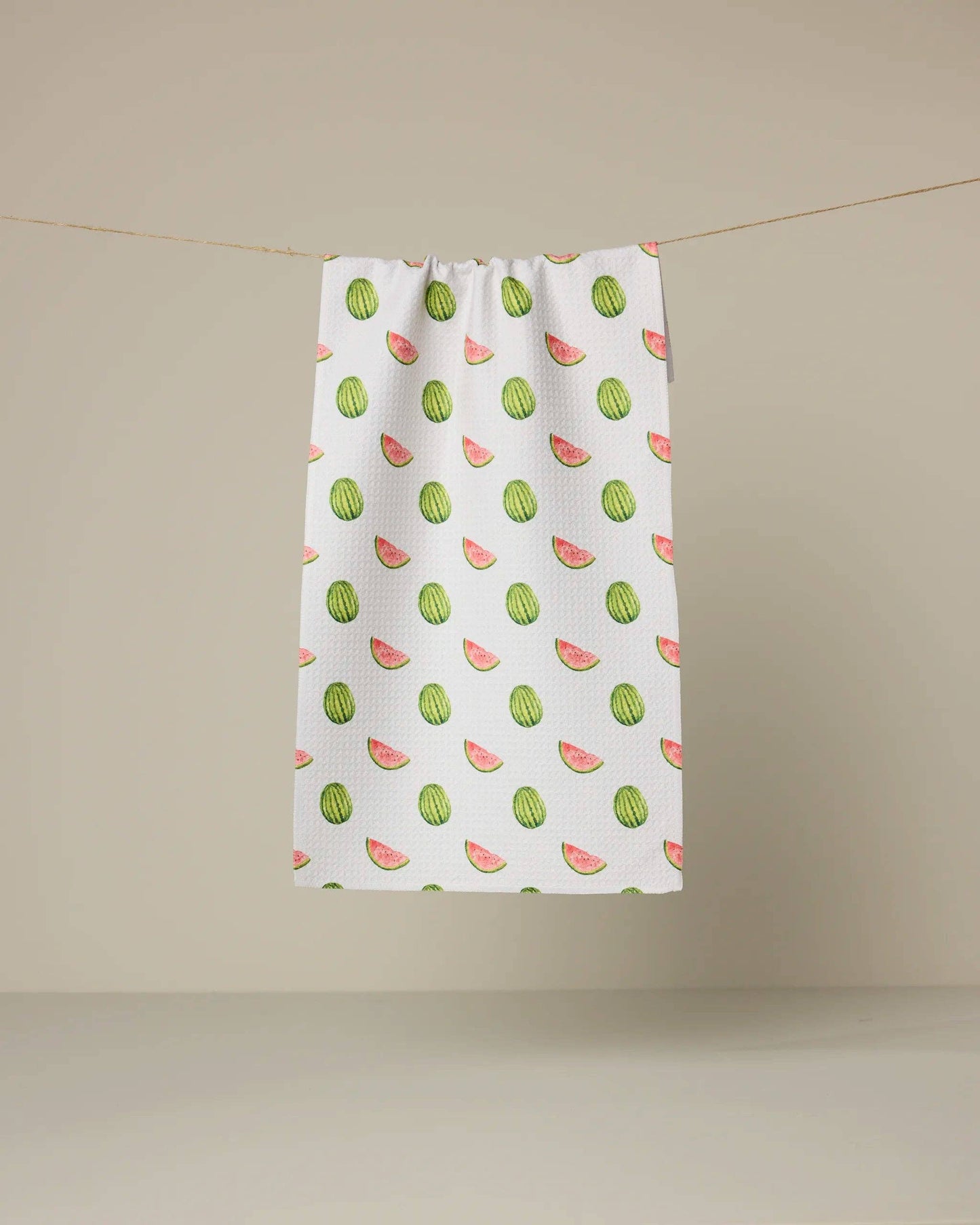 Melon Market Scattered Bar Towel, Feathered Farmhouse