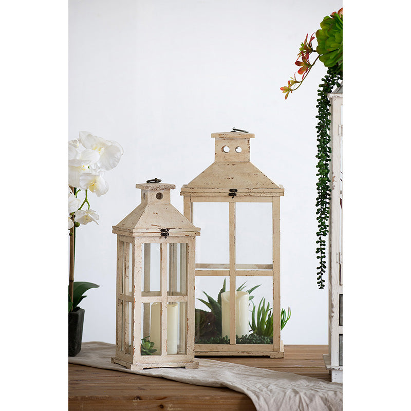 Reed Candle Lanterns, The Feathered Farmhouse