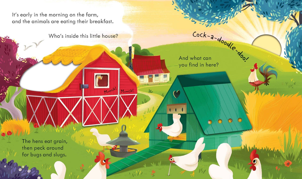 Peek Inside the Farm, Feathered Farmhouse