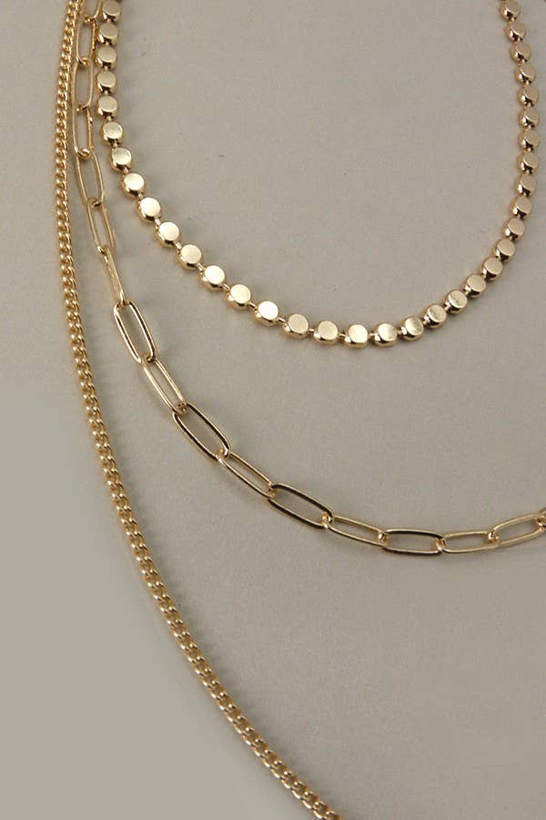 Chain Multi Layer Necklace – The Feathered Farmhouse