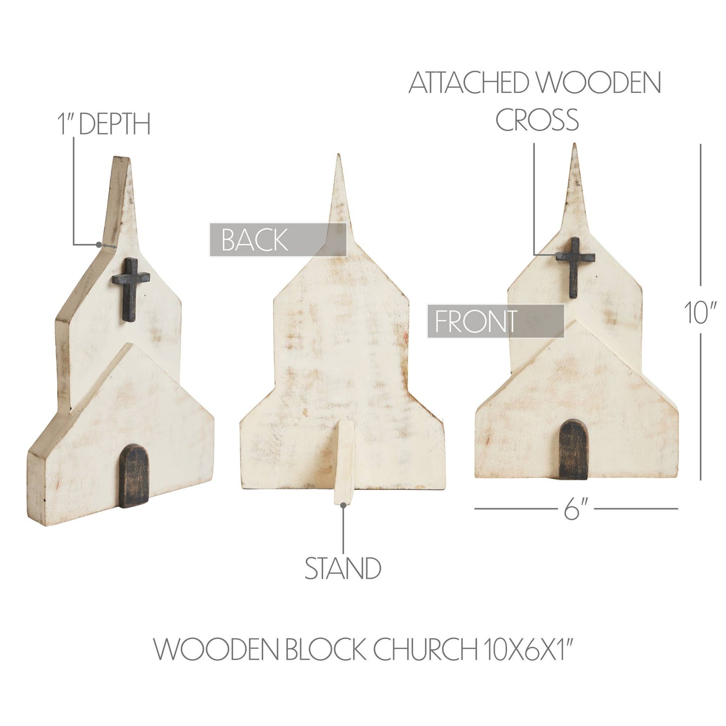 Wooden Block Church