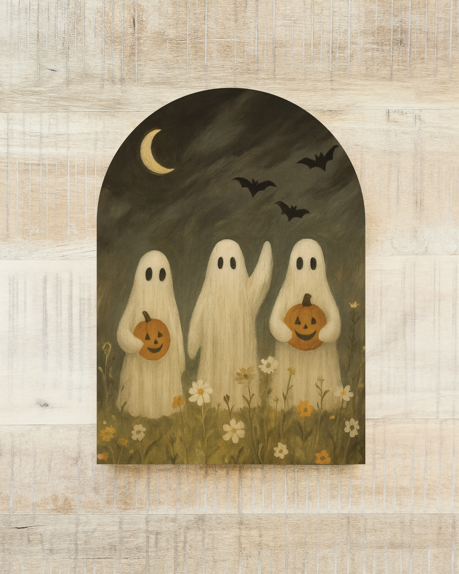 Ghosts in Flower Field Arch, Feathered Farmhouse