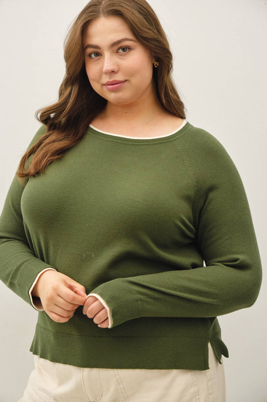 Callie Sweater Top, Feathered Farmhouse