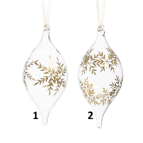 Snowflake Ornament, Feathered Farmhouse
